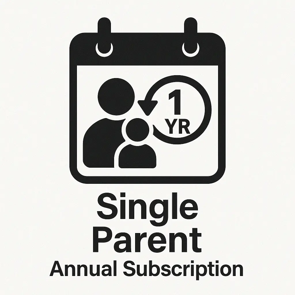 👩‍👧 Single Parent Annual Subscription