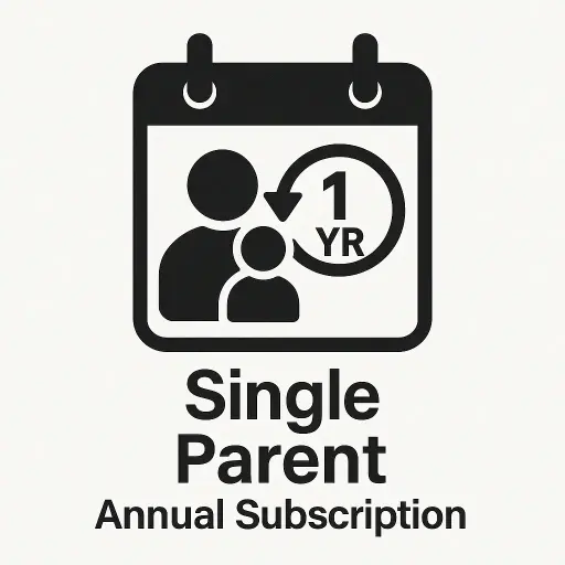 👩‍👧 Single Parent Annual Subscription